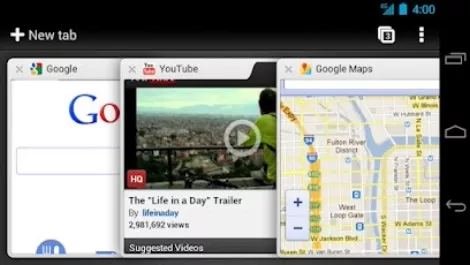 Google intro's Chrome for Android