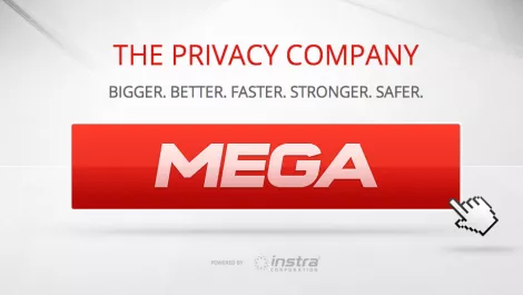 Telecom hosts Dotcom's Mega site