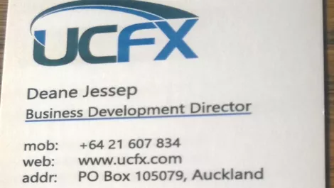 Business card found... Unified Comms business a goer?