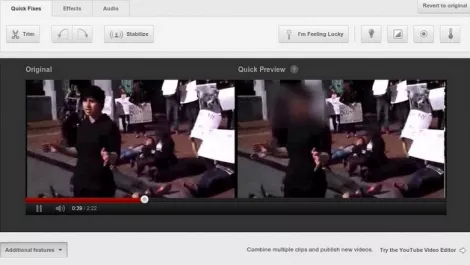 Youtube blur