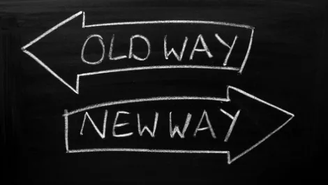 Old way new way