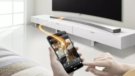 Lg curved speaker