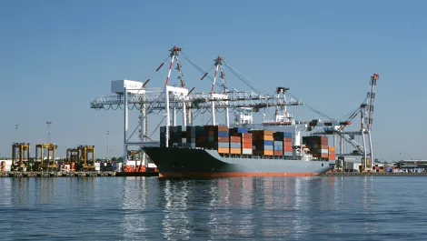 Melbourne port