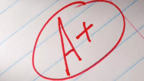 A mark