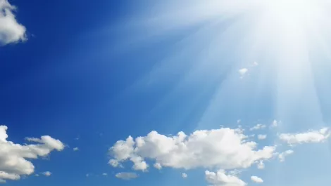 Blue sky cloud
