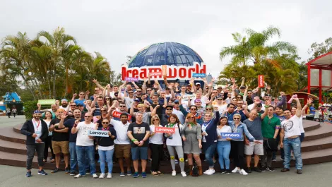 Lenovo & partners band together & celebrate success on the Gold Coast