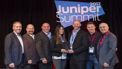 Juniper anz partner of the year
