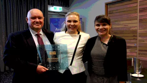 David cooke managing director konica minolta claire pearson ceo project futures laura mcmannus ethical supply chain lead konica minolta