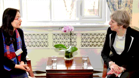 Huawei announces £3bn commitment to UK after meeting with prime minister