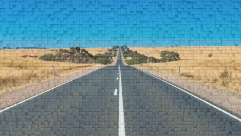 Digital aussie road
