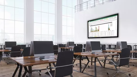 Pulse in library or office