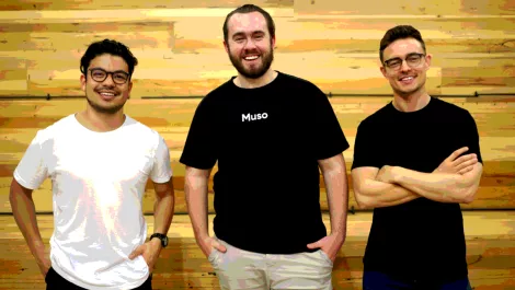 Muso s founders   alan jin  brandon crimmins   jeremiah siemianow