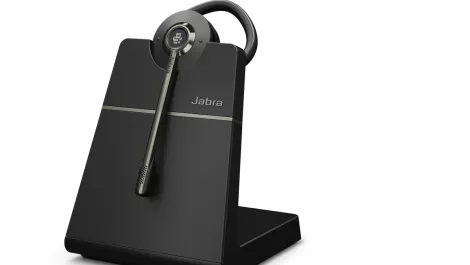 Jabra engage 55 convertible ms docked