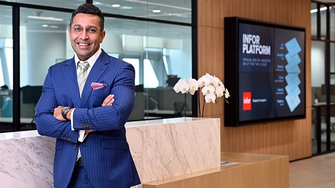 Terry smagh  infor senior vice president and general manager for asia pacific and japan