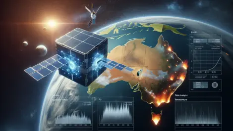 Australian AI cube satellites to revolutionise bushfire detection