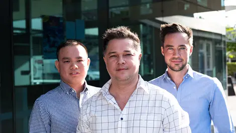 Mandalay venture partners l r timothy hui mark gustowski and philippe ceulen