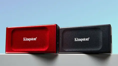 Press photo kingston xs1000 red   black