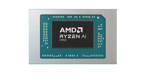 Ryzen ai pro chip shot