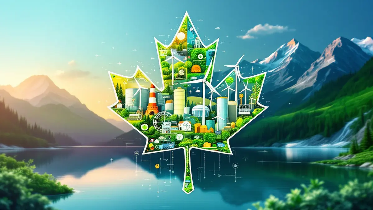Canadian maple leaf tech green energy wind turbines carbon storage quebec newfoundland