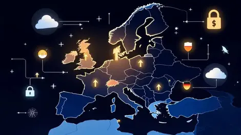 Europe fintech map italy poland rising uk germany cybersecurity