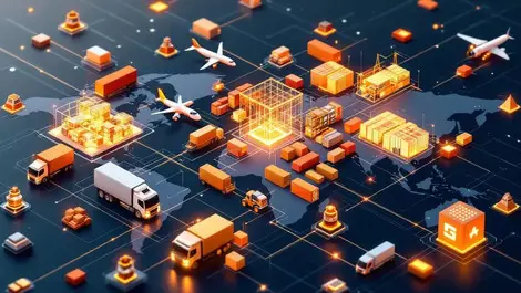 Global logistics network australia focus digital commerce hub