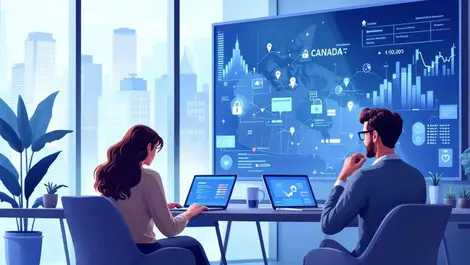 Canadian online financial security team secure transaction monitoring