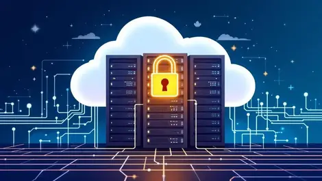 Canadian secure data center lock icon telemetry maple leaf