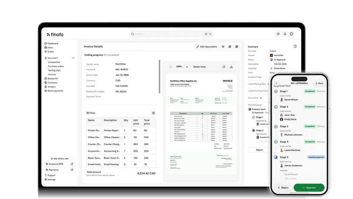 Finofo launches AI-native AP platform for Canadian firms