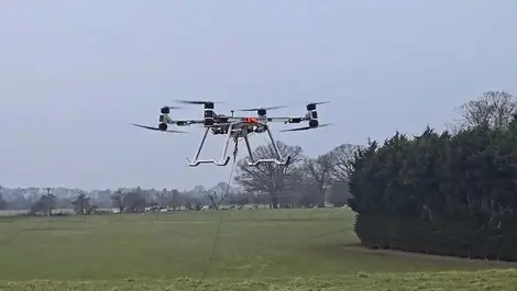 British start-up's drone battery boosts range by 50%